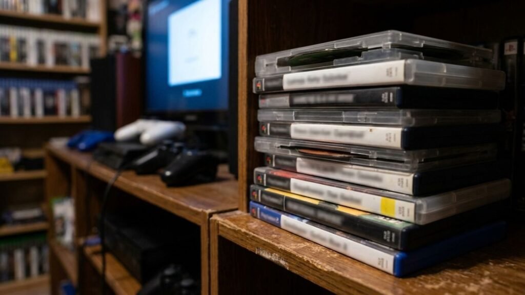 video game discs